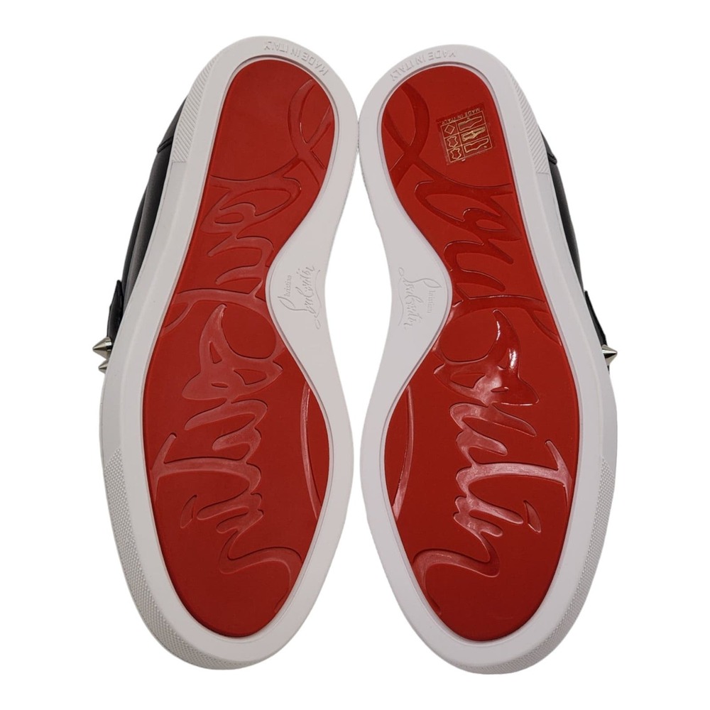 Christian Louboutin Women's F.A.V Fique A Vontade Sneakers in Black $995 - Picture 7 of 10